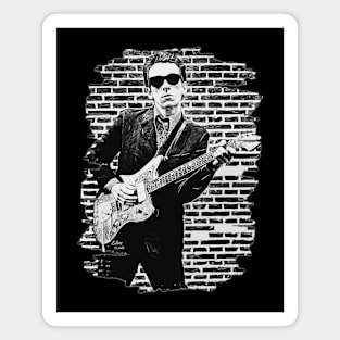 Elvis costello \ Brush Art Magnet